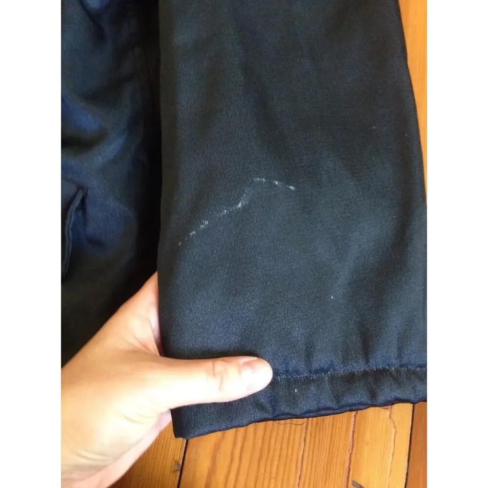 Vintage Rockland USA Union Made Navy Cop Police Quilt Lined M Reg Mens